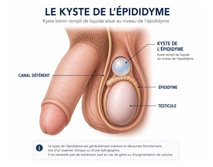 illustration kysthe épididimaire