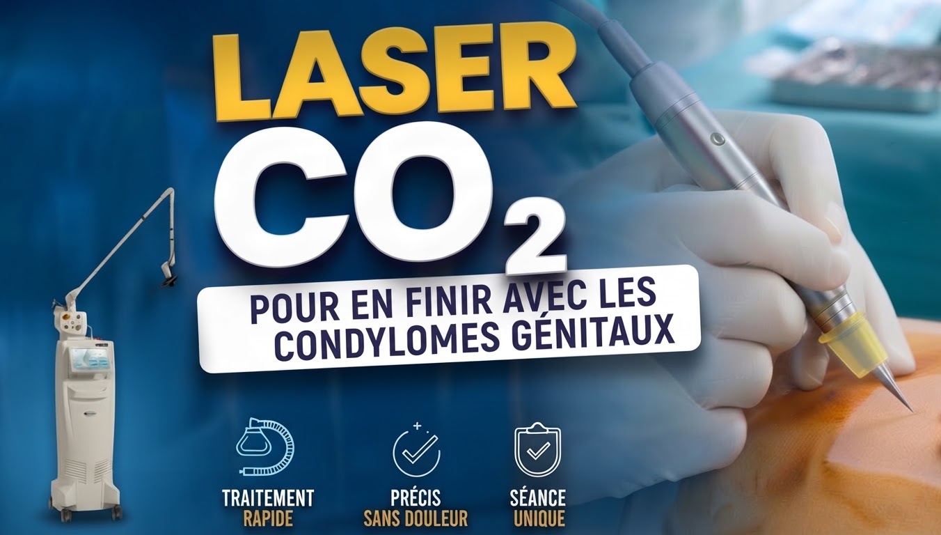 Laser CO2: pour ne finir avec les condylomes