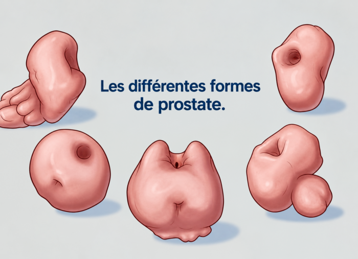 Les différentes formes de prostate.
