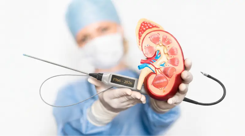 Laser endourologie histoire calculs